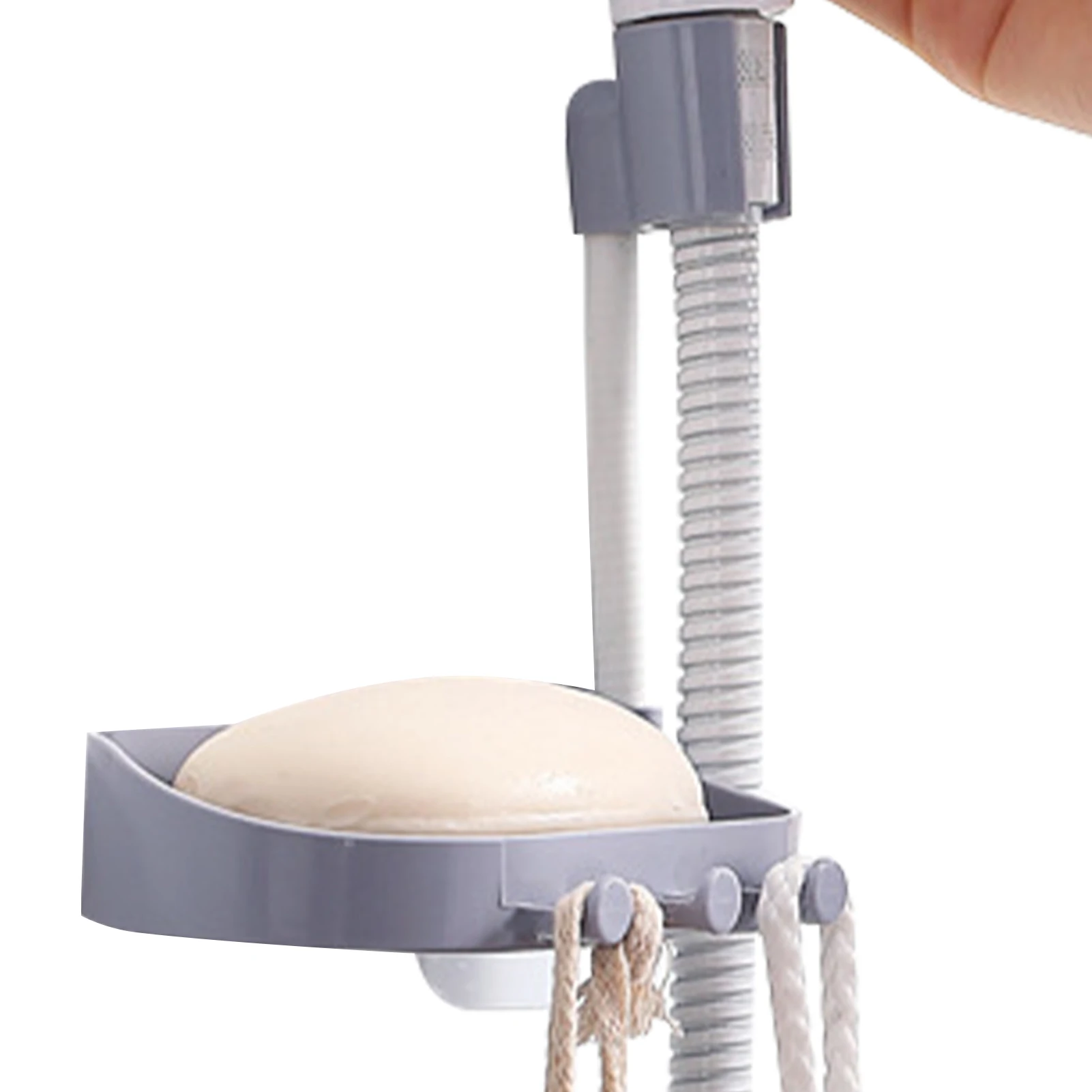 

Shower Sprayer Holder Adjustable Shower Head Holder With Soap Dish Showerhead Holder Strong Bearing Force Supporting Structure