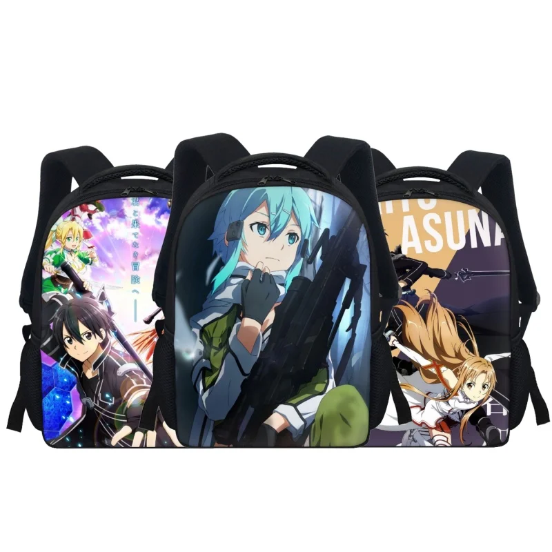 

Anime Sword Art Online Kindergarten School Bags for Baby Boy Girl Toddler Cartoon Children Backpack Back to School Kids Bookbags