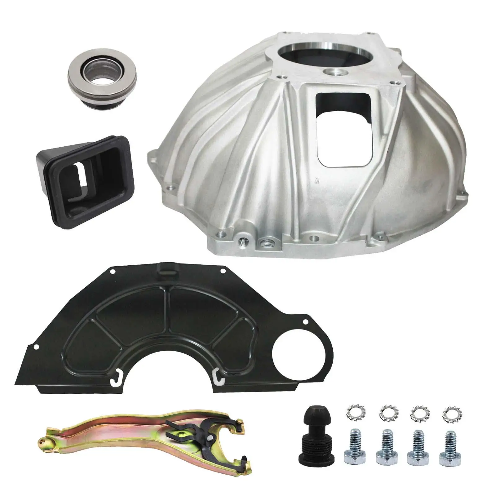 

Комплект корпусов для колокола 3899621 дюйма, крышка выжимного подшипника вилки сцепления 19245400 3729000, корпус колокола для Chevy