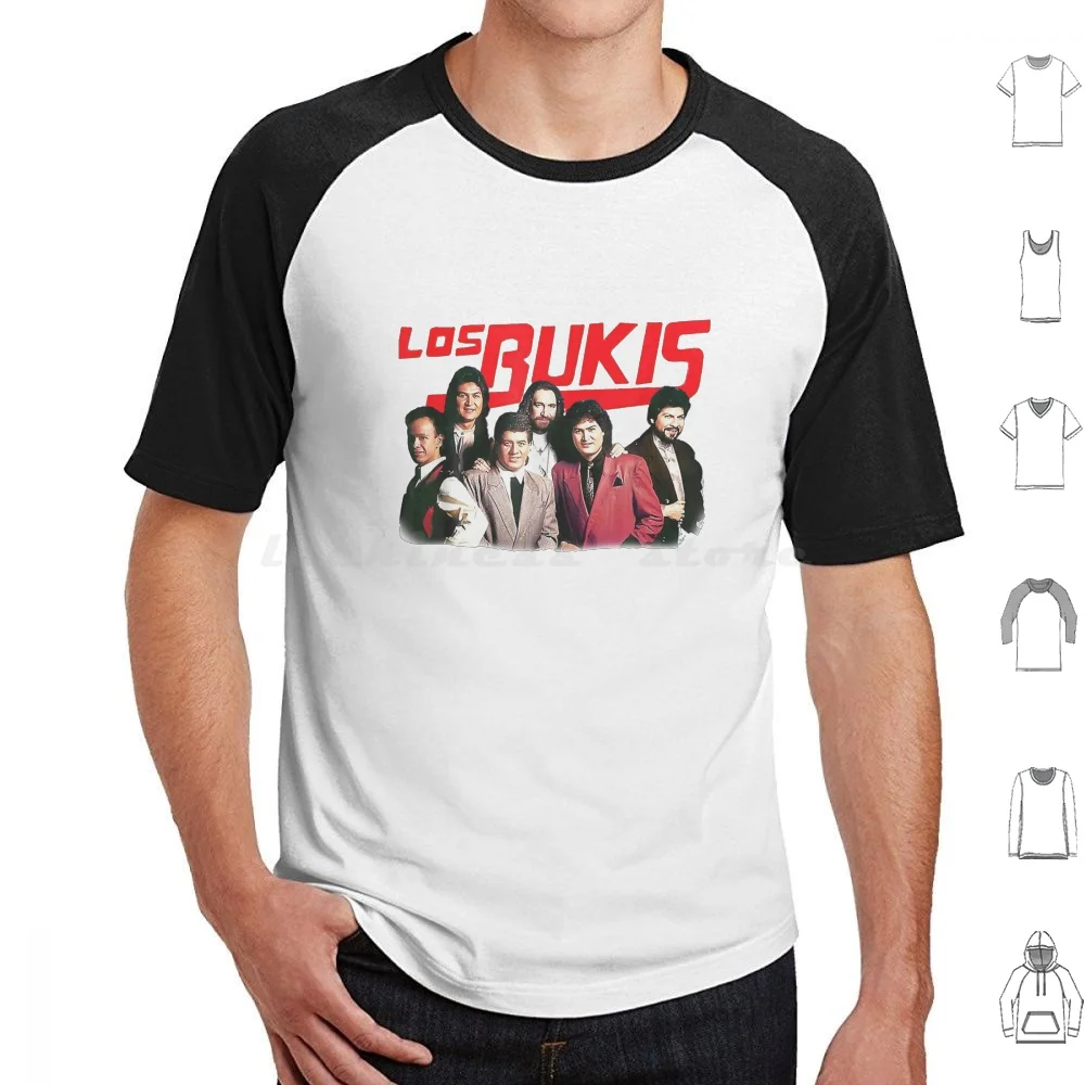 Футболка хлопковая для мужчин и женщин, крутая тенниска 6xl для фанатов Los Bukis, Joel, Sos, Marco, Eusebio, Grupera, музыки, Los Bukis