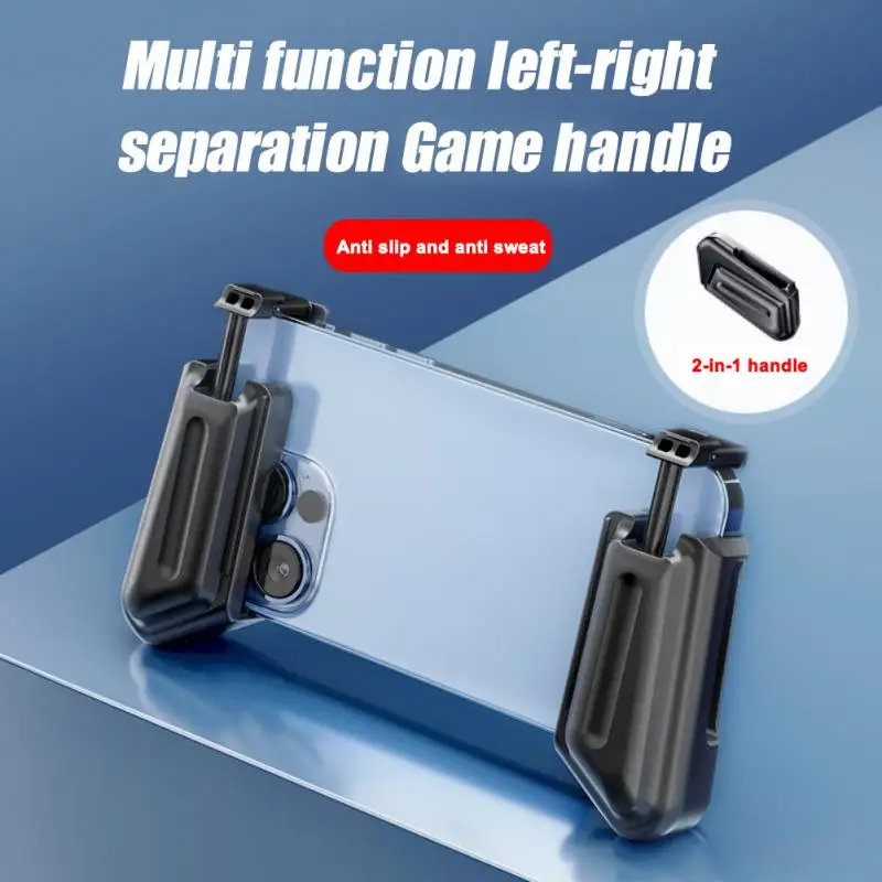 

Portable Z11 2 In 1 For Ios Android Phone Game Controller Foldable Gamepad Joystick Mobile Game Handle Phone Holder Phone Grip