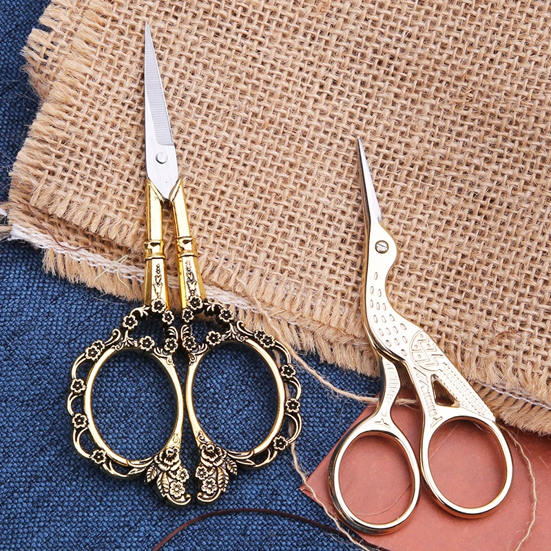 SHWAKK вышитые ножницы из нержавеющей стали острые аксессуары для шитья