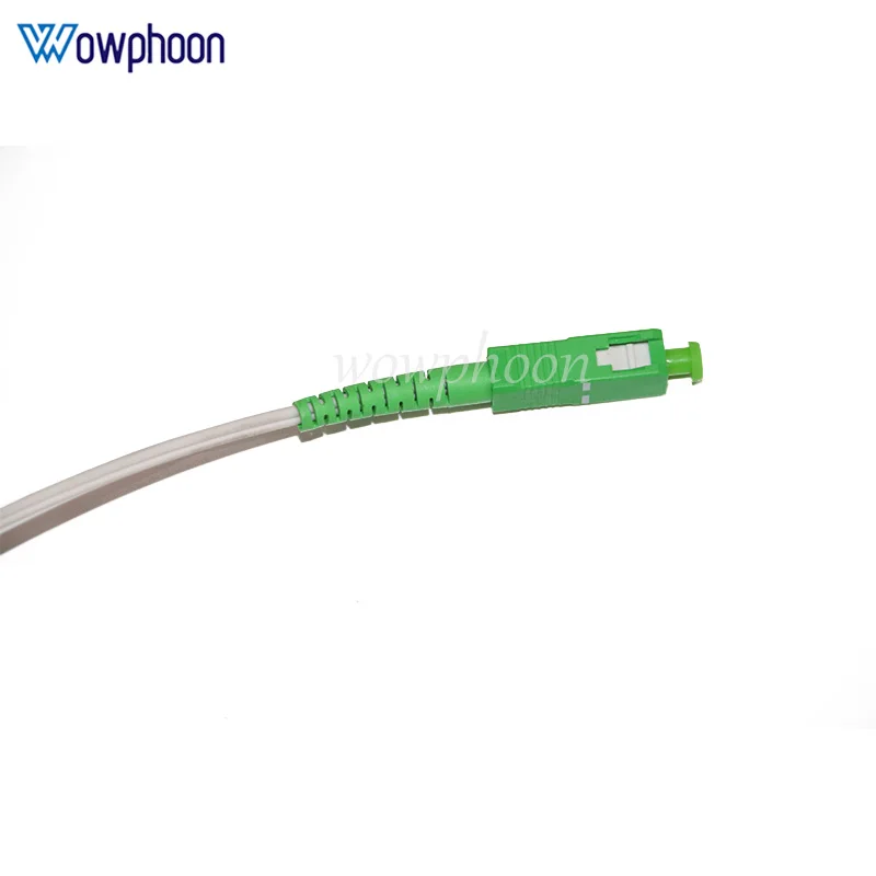SC/APC-SC/APC FTTH Fiber Jumper Cable 1 Core GJXH Indoor Fiber Optic Drop Cable Optical Patch Cord