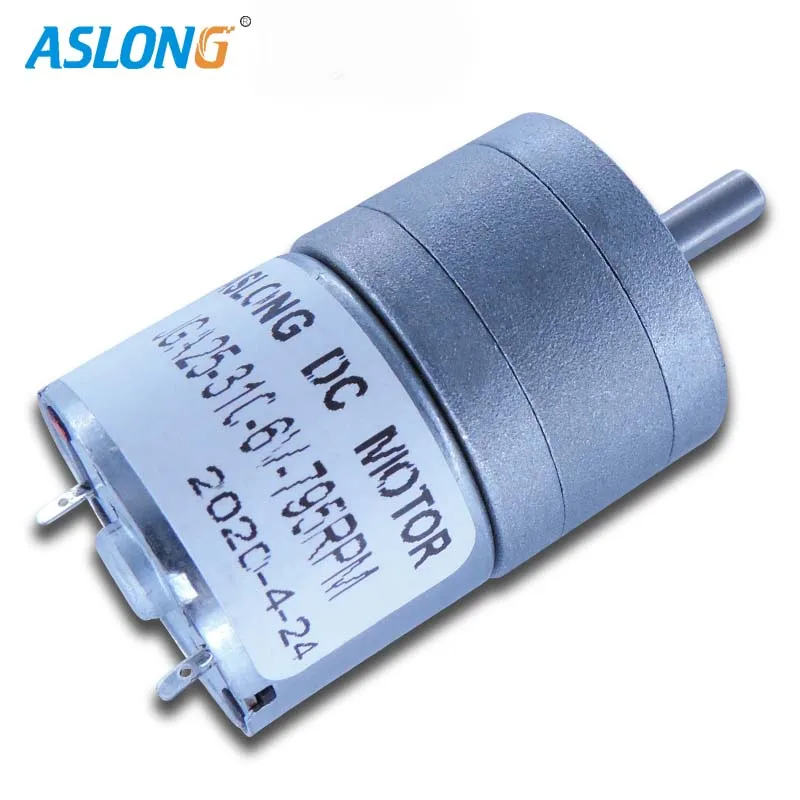 Редуктор коробки передач dia25 мм с высокоскоростным мини-двигателем постоянного