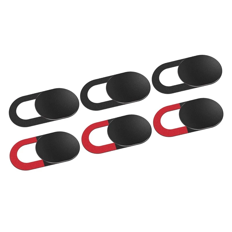 

6 Pack Webcam Cover Slide Ultra Thin Anti-Spy Laptop Camera Cover Privacy Protection For Computer Pro
