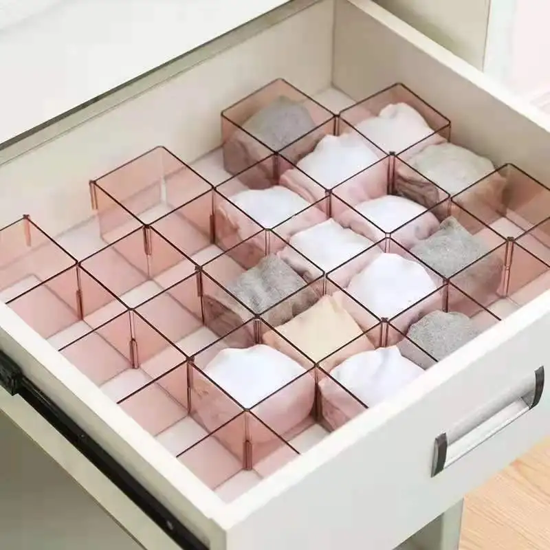 

6 шт., пластиковые ящики-органайзеры для украшений