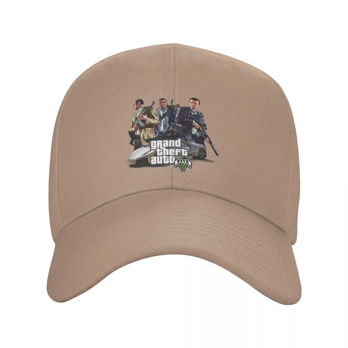 

Fashion Unisex Grand Theft Auto Trucker Hat Adult GTA Game Adjustable Baseball Cap Men Women Hip Hop