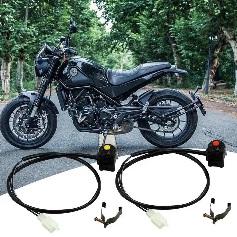 

Motorcycle Horn Switch OvertakingHorn Switch Button Aluminium Alloy For ATV Bike Handlebar Headlight Switch For Horn Signal