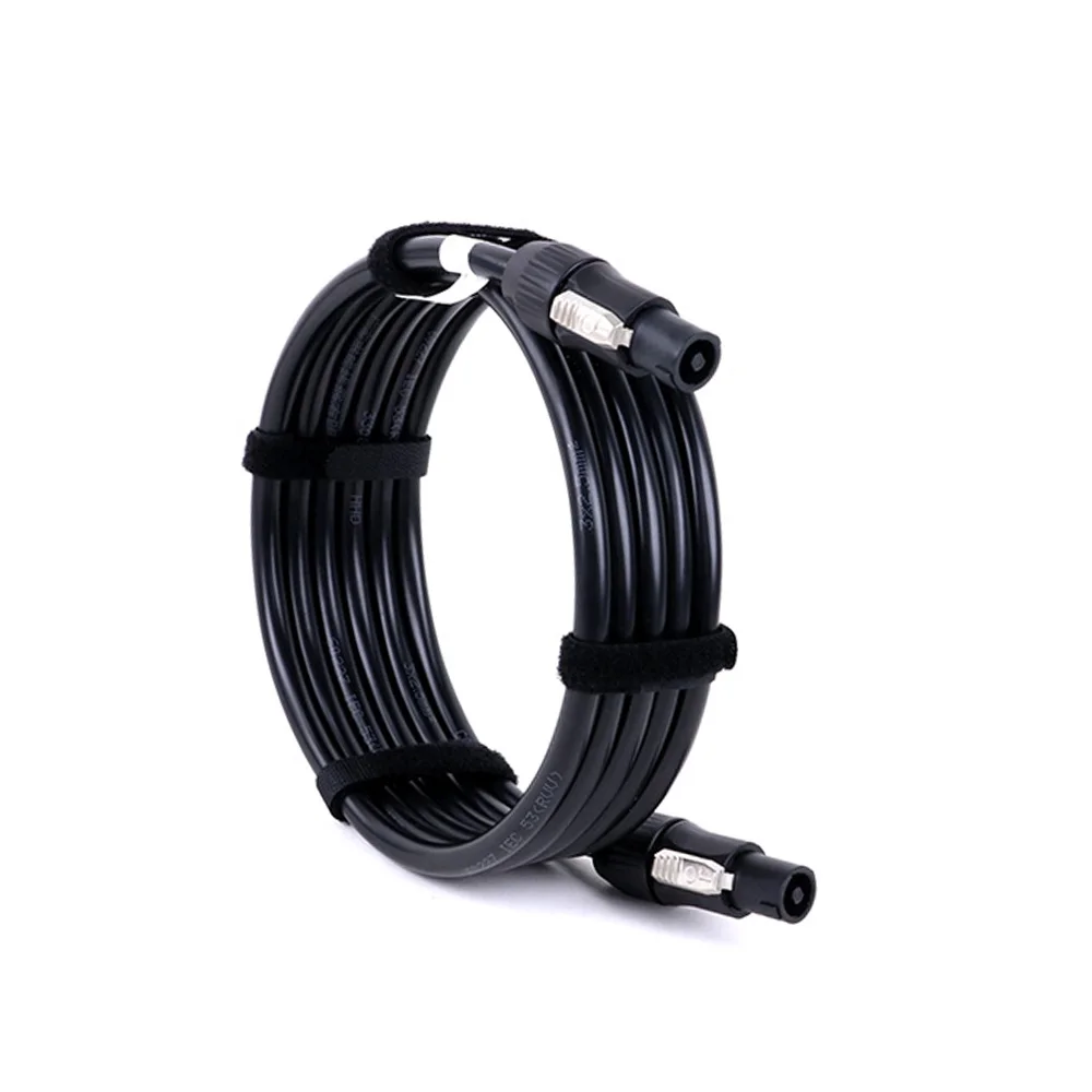 Кабель Speakon водонепроницаемый профессиональный 4-жильный удлинитель динамика с