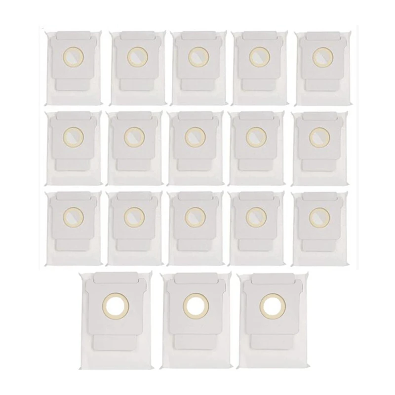 

18 Pack Vacuum Bags Compatible for iRobot Roomba I7 I7+ E5 E6 S9 S9+ Automatic Dirt Disposal Bags Replacement Parts