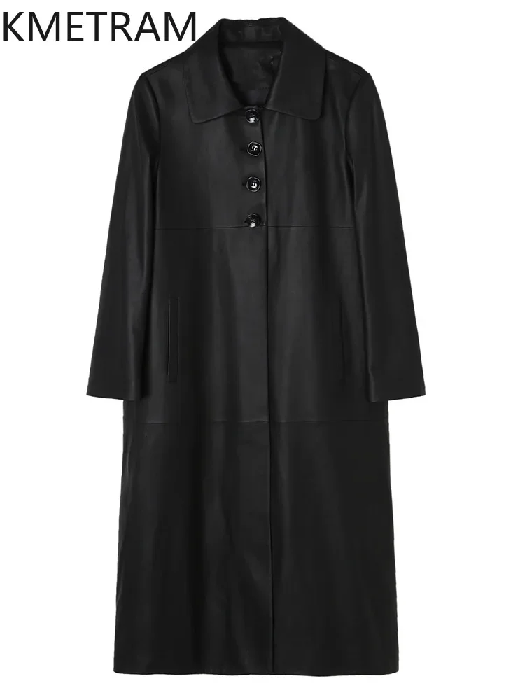 Женская кожаная куртка из натуральной овечьей кожи