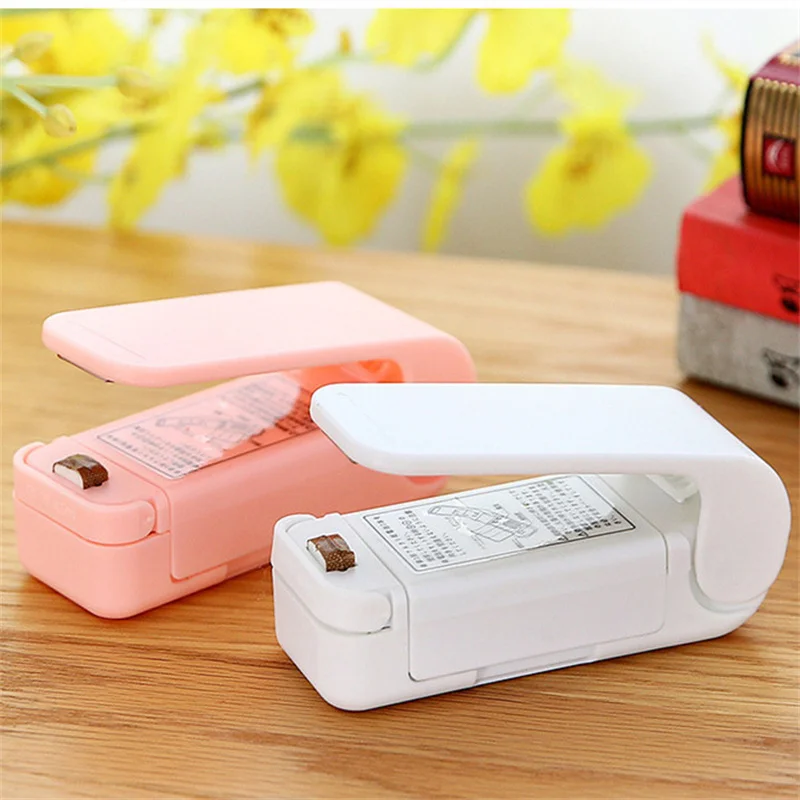 

Kitchen accessories plastic bag food sealing machine household hand pressure heat sealing machine portable mini sealing machine