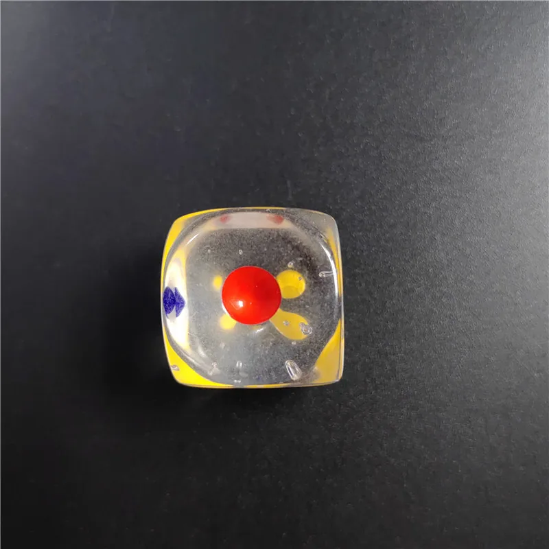 10 шт./партия 12/14/16/18/20/25 мм акриловые прозрачные кости шестигранные закругленные