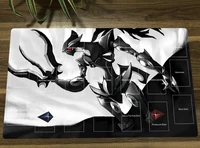 YuGiOh Duel Playmat Elemental Hero Escuridao TCG CCG Mat Trading Card Game Mat Rubber Mouse Pad Table Work Mat With Free Bag