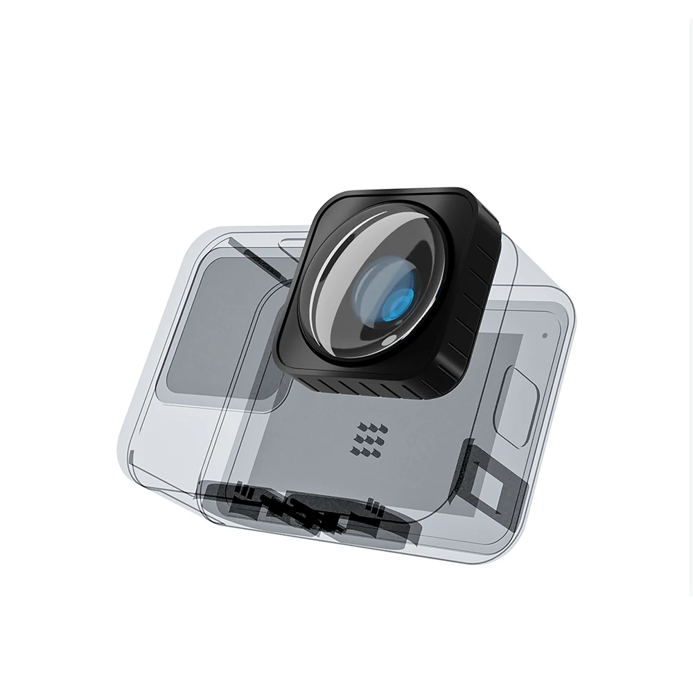

Telesin Max Lens Mod Media Lens Mod для камеры GoPro Hero-9/10 Black