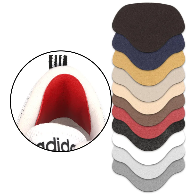 4PCS Insoles Heel Repair Subsidy Sticky Shoes Hole Sneaker Adjustable Size Antiwear Feet Pad Insole Heel Protector Back Sticker