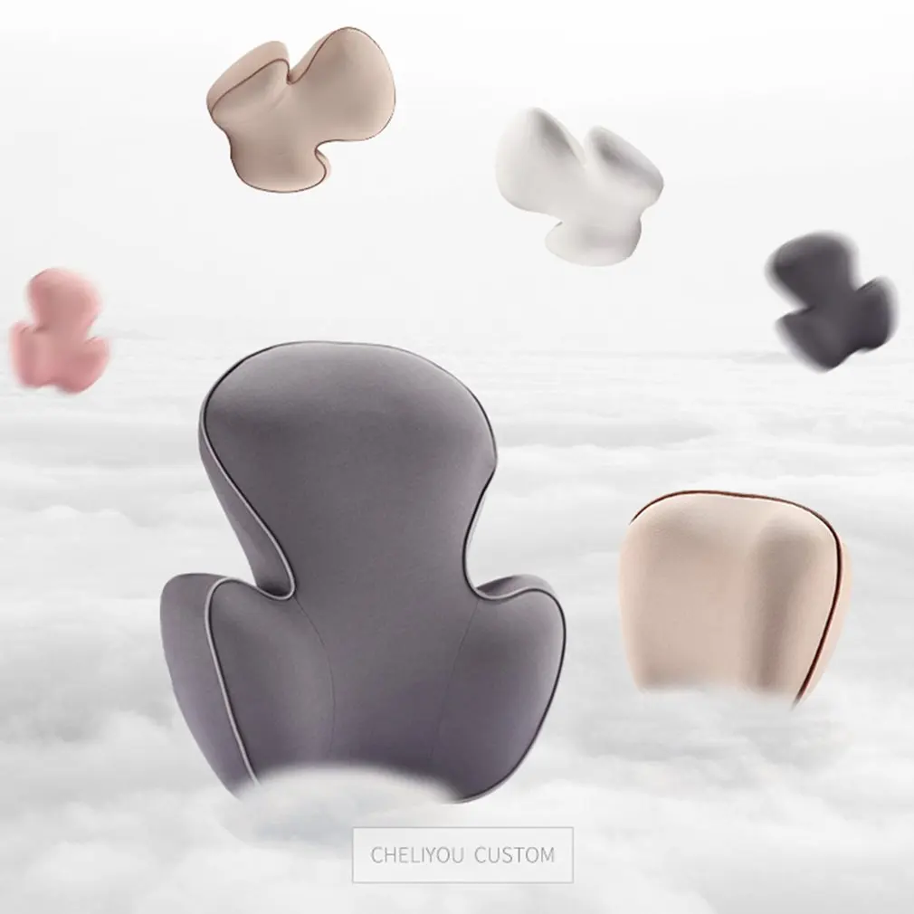 Универсальная автомобильная подушка в форме цветка из пены с эффектом памяти