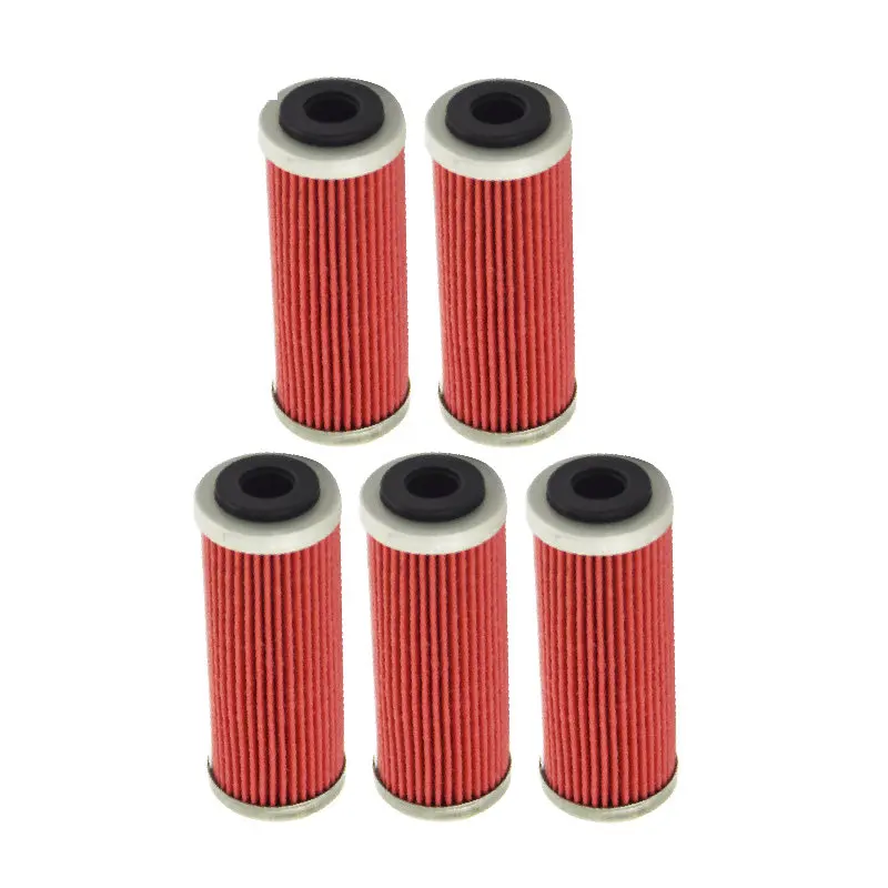 

5/10Pcs Motor Bike Oil Filter For KTM SX SXF SXS EXC EXC-F EXC-R XCF XCF-W XCW SMR 250 350 400 450 505 530 2007-2016