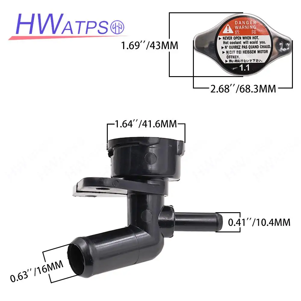 LFB7 15 17Y Новая заливная горловина радиатора с крышкой для Mazda 5 6 2.3L L4 2006-2010 LFB7-15-17YA