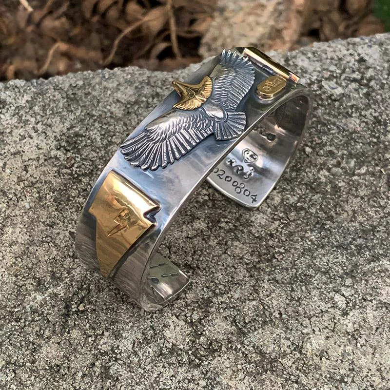 

New Design Retro Domineering Lightning Bracelet Men And Women Trend Fashion Ethnic Style Jewelry Accessories
