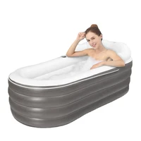 large family spa bath 160cm portable folding shower bath adult inflatable hot tub