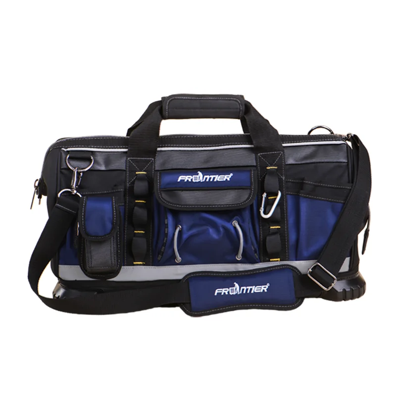 Professional Soft Sided Zipper Tool Bag, Measures 19 inch L x 9 inch W x 11 inch H enlarge