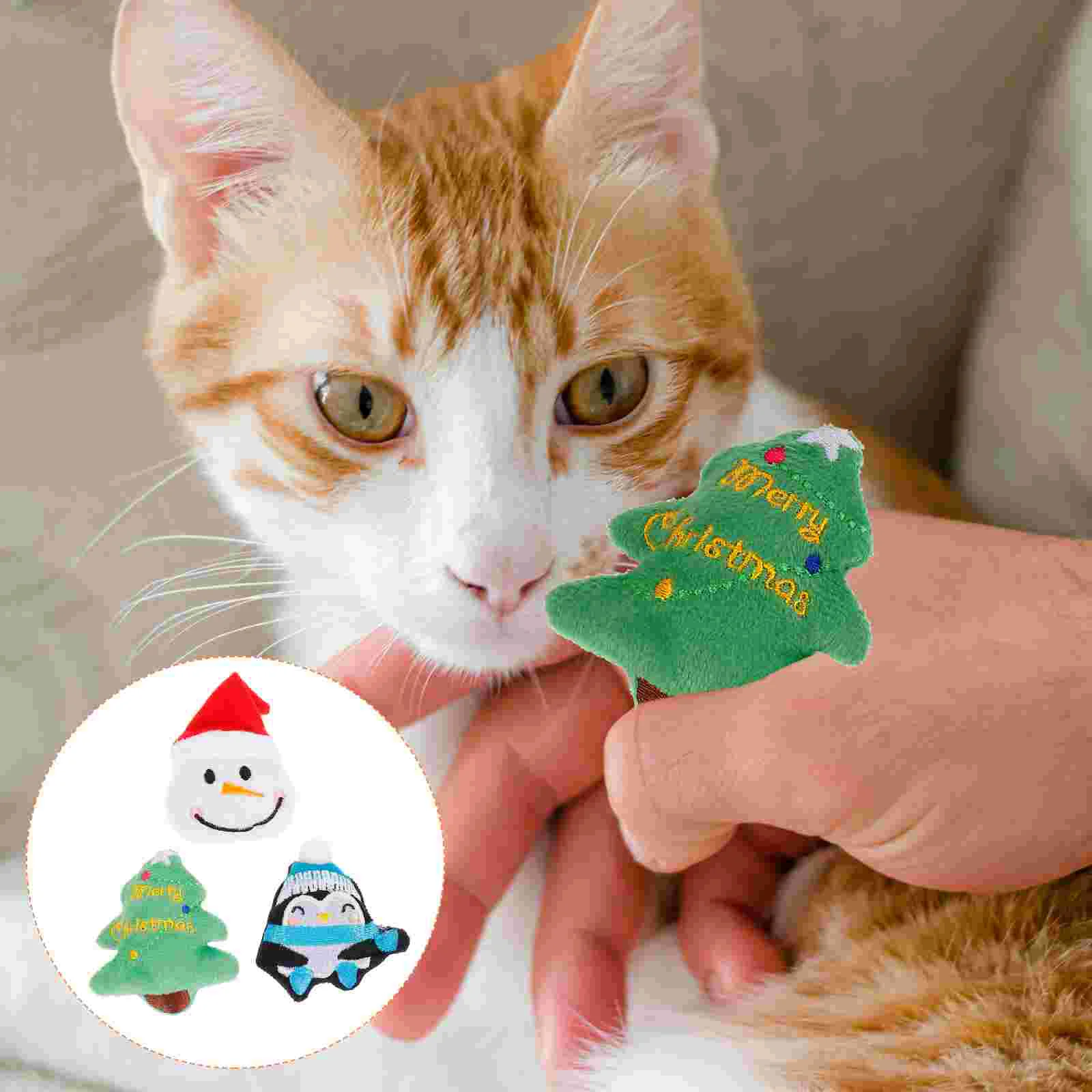 

Toys Christmas Toy Dog Cat Chew Pet Puppy Plushsupplies Aggressive Chewers Santa Catnip Scratch Indestructible Large Dogs