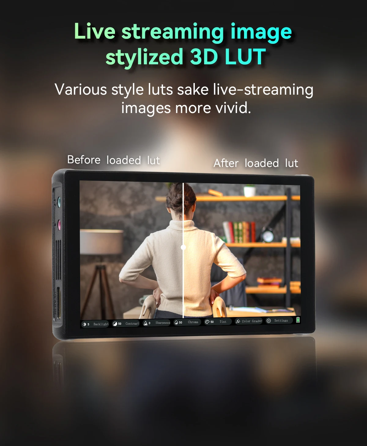 Mortkeys PL5 5 4-дюймовый монитор камеры Live Streamig