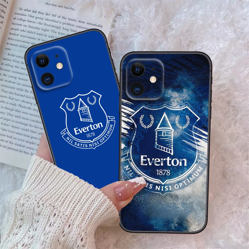 E-Everton logo Soft Case for Huawei Y5P Y6P Y7A Y8P Y9A Y6 Y7 Y8S Y9S Y9 Prime Nova 7 Mate 10 Lite 20 Pro P30