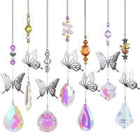 hanging crystals pendant for window hanging butterflies hanging crystals for decoration sun catchers crystal suncatcher