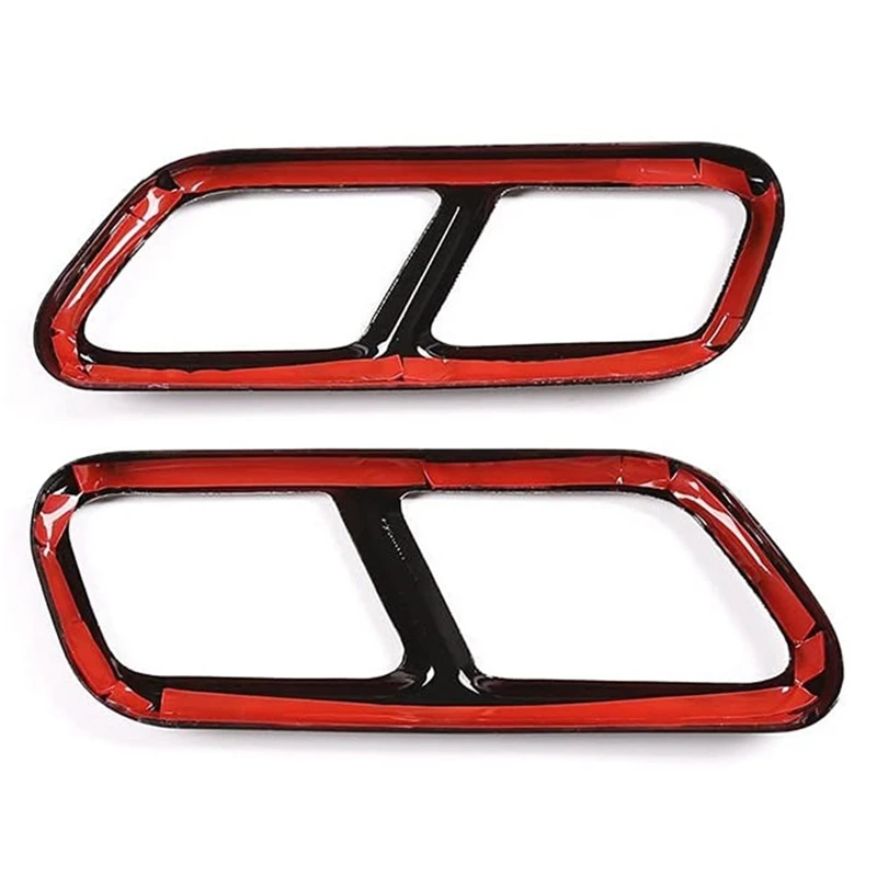 Накладка на глушитель выхлопной трубы из нержавеющей стали для Mercedes-Benz S Class W221 W222