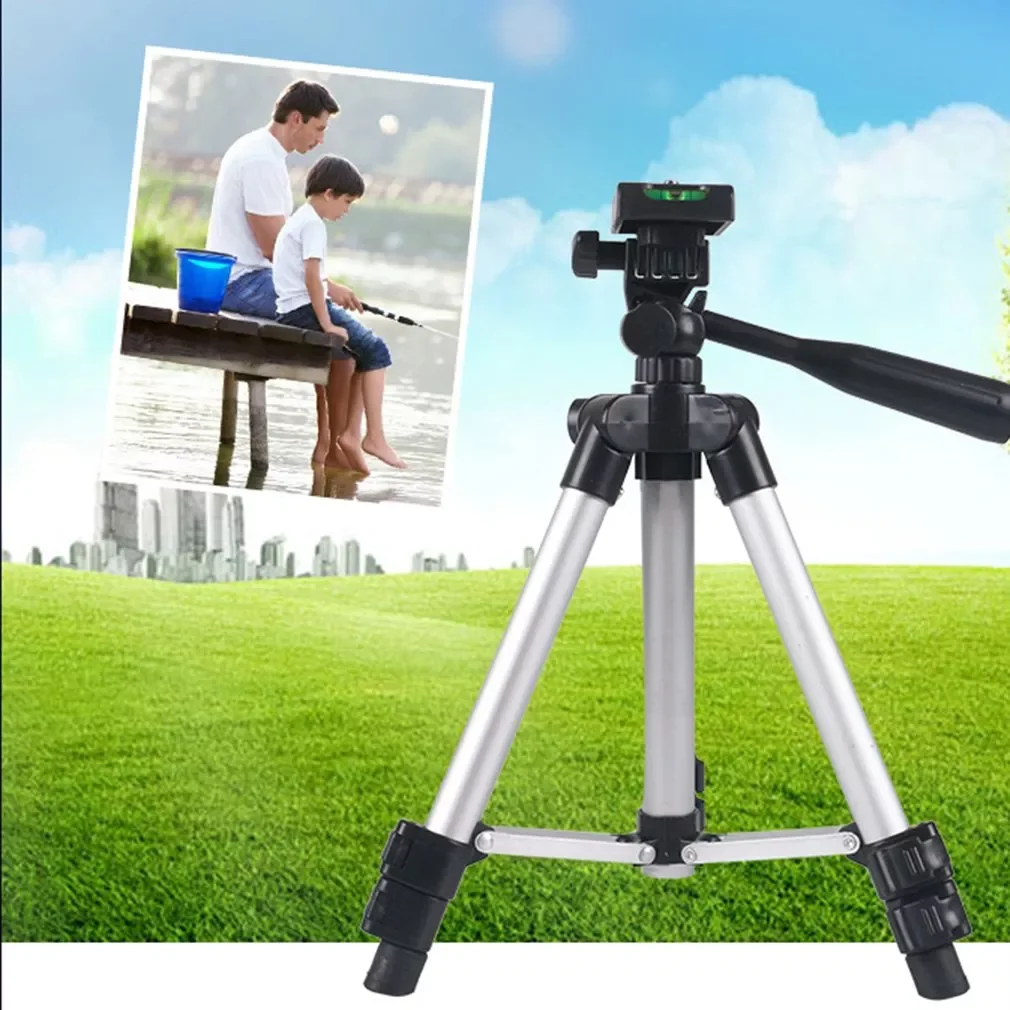 

Digital Camera Camcorder Tripod Stand Lightweight Aluminum Tripod Universal for Canon for Nikon for Sony Video