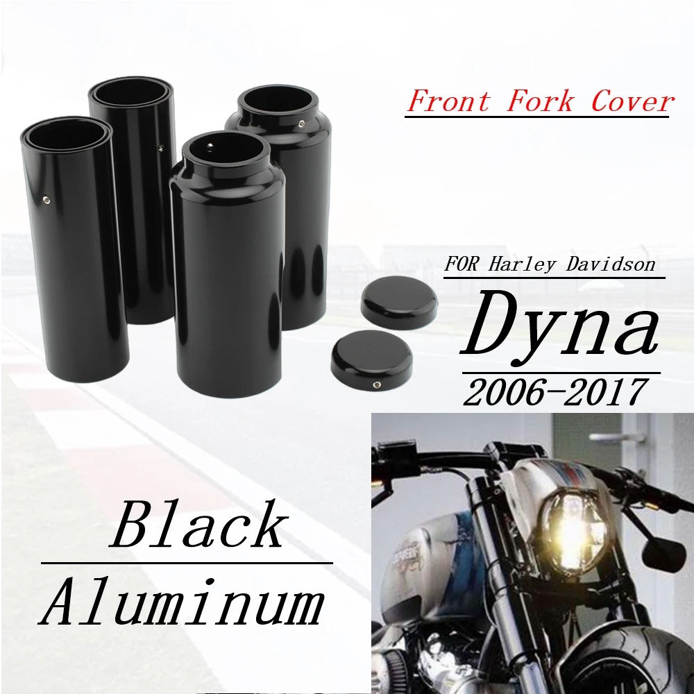 

Передний амортизатор вилки для Harley Davidson Dyna 06-17 Street Fat Bob 07-17, защитный чехол, комплект из 6 предметов