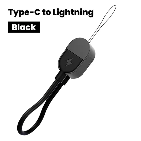 PD 60 Вт Кабель типа C — Type C для быстрой зарядки для Huawei Honor Xiaomi Брелок USB C — Lightning Кабель для iPhone 14