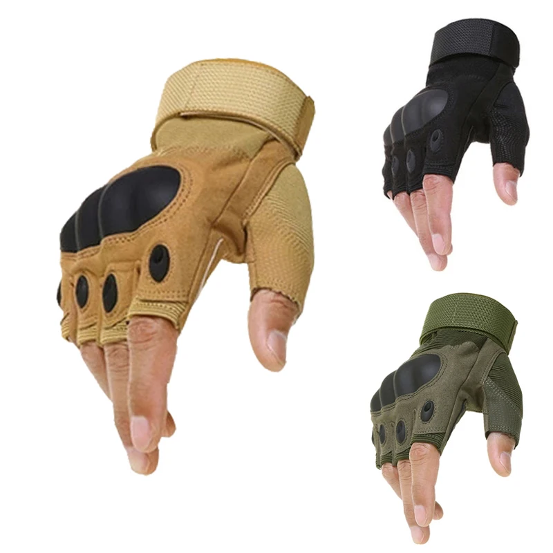 Half Finger Cycling Tactical Gloves Outdoor Military Men Gloves Women Sports Shooting Hunting Motorcycle Bike Glove Accessories
