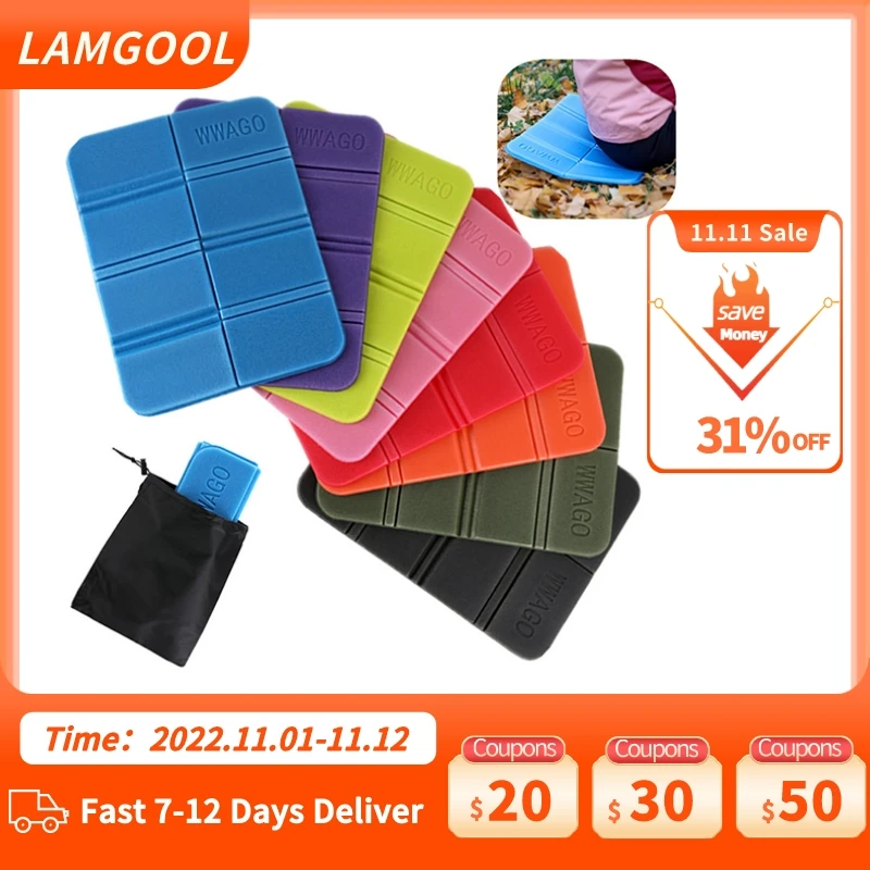 

Portable Outdoor Folding Chair Ultra Light Camping Mat Eva Waterproof Foam Seat Pad Moisture-Proof Picnic Beach Chair Cushion