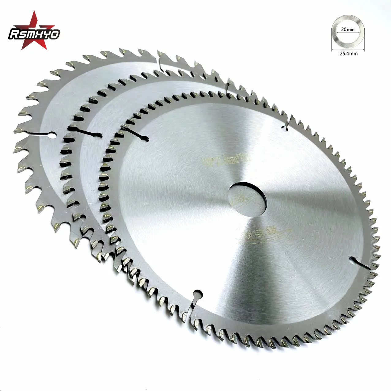 

RSMXYO 180x25.4mm TCT Cutting Disc Circular Saw Blade Multipurpose For Wood 40T 60T 80T Carbide Tip Woodworking Saw Blade