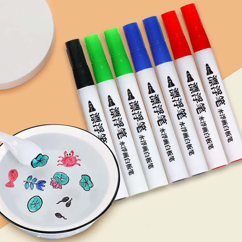 

Волшебная ручка для рисования водой, сухой стираемый маркер для белой доски, детская ручка для рисования