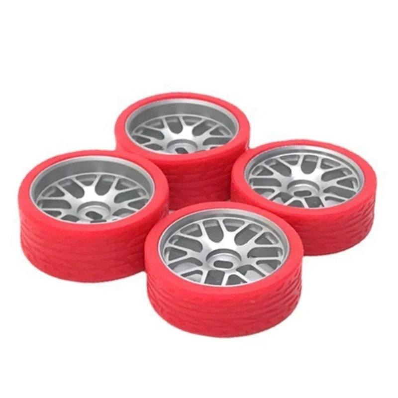 

Metal Wheel Rim Pattern Racing Tire Tyre 2 Narrow 2 Wide For Wltoys 284131 K969 K989 IW04M Mini-Q 1/28 RC Car