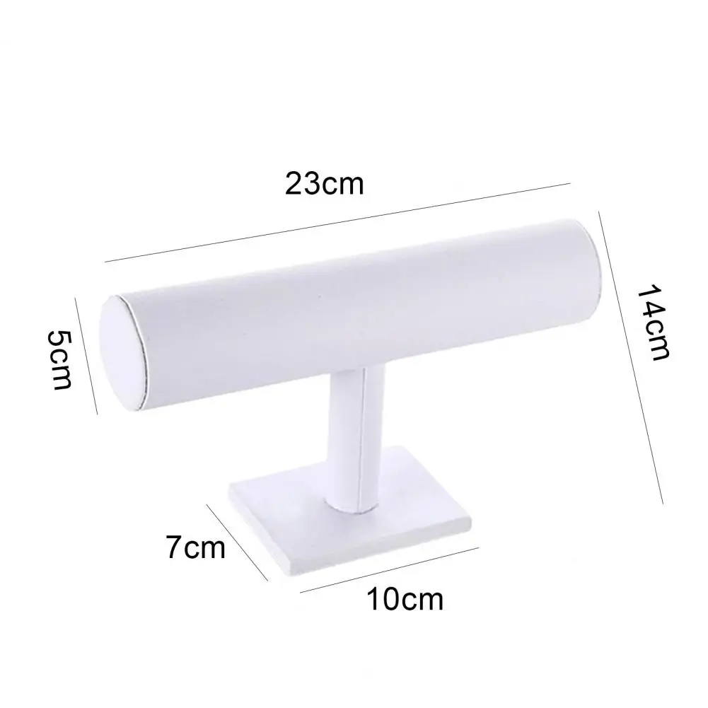 Роскошный бархатный держатель для ювелирных изделий Т-образный