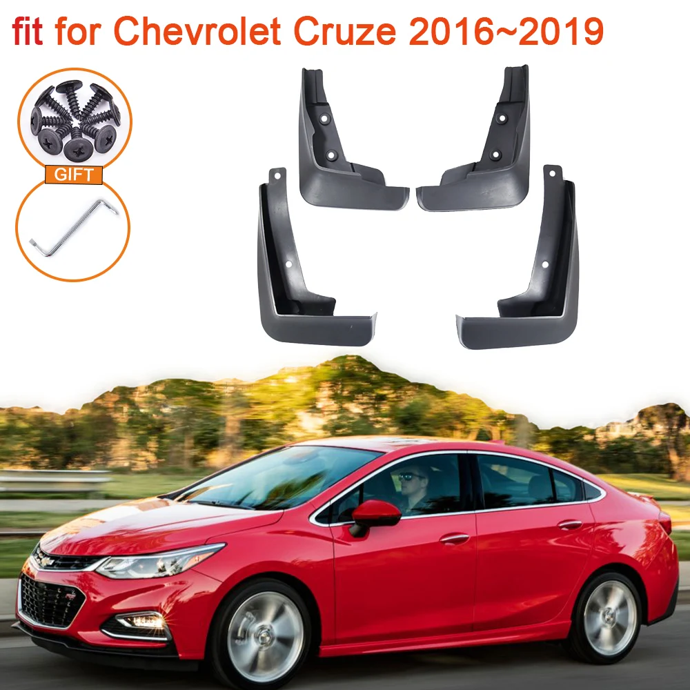 Фото Брызговики для Chevrolet Cruze J400 2016 2017 2018 2019 Holden Astra Sedan №1