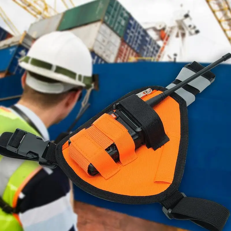 Сумка-портупея для радиоприемника регулируемая передняя сумка-кобура