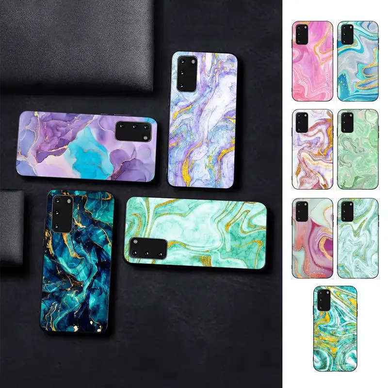 

Gradient Marble Phone Case for Samsung S10 21 20 9 8 plus lite S20 UlTRA 7edge