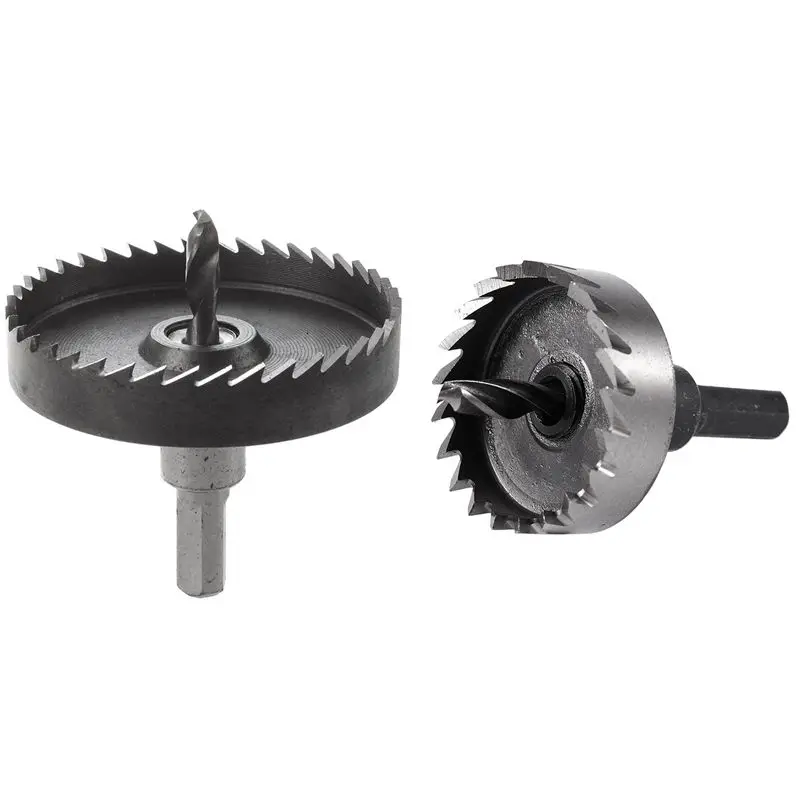 

2X Hole Saw Tooth HSS Steel Hole Saw Drill Bit Cutter Tool For Metal Wood Alloy 40Mm &70Mm