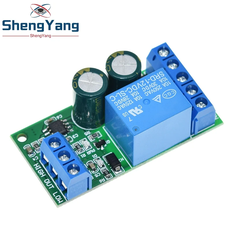 12V Water Level Automatic Controller Liquid Sensor Switch Solenoid valve Motor Pump automatic control Relay Board - купить по