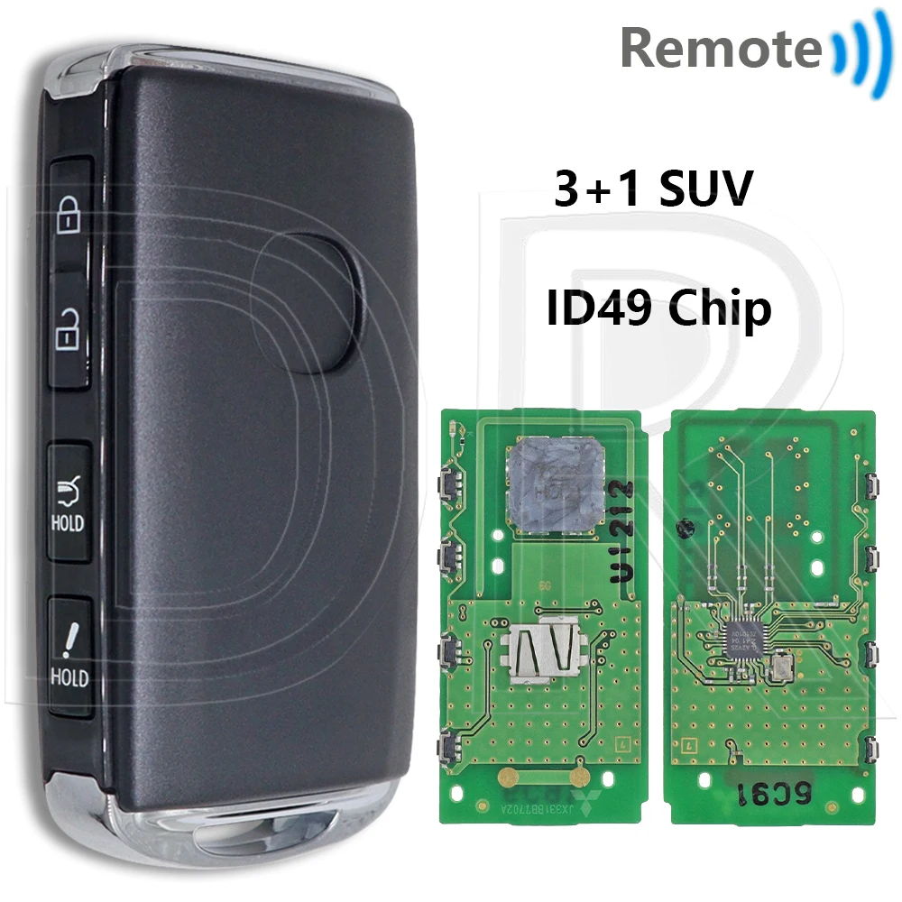 

Отличный ID49чип 315/433 МГц WAZSKE13D03/13E03 OEM PCB Автомобильный дистанционный ключ для Mazda 2 3 CX-5 CX-8 CX-9 CX50 CX90 MX5 M6 MIATA 2019-2023