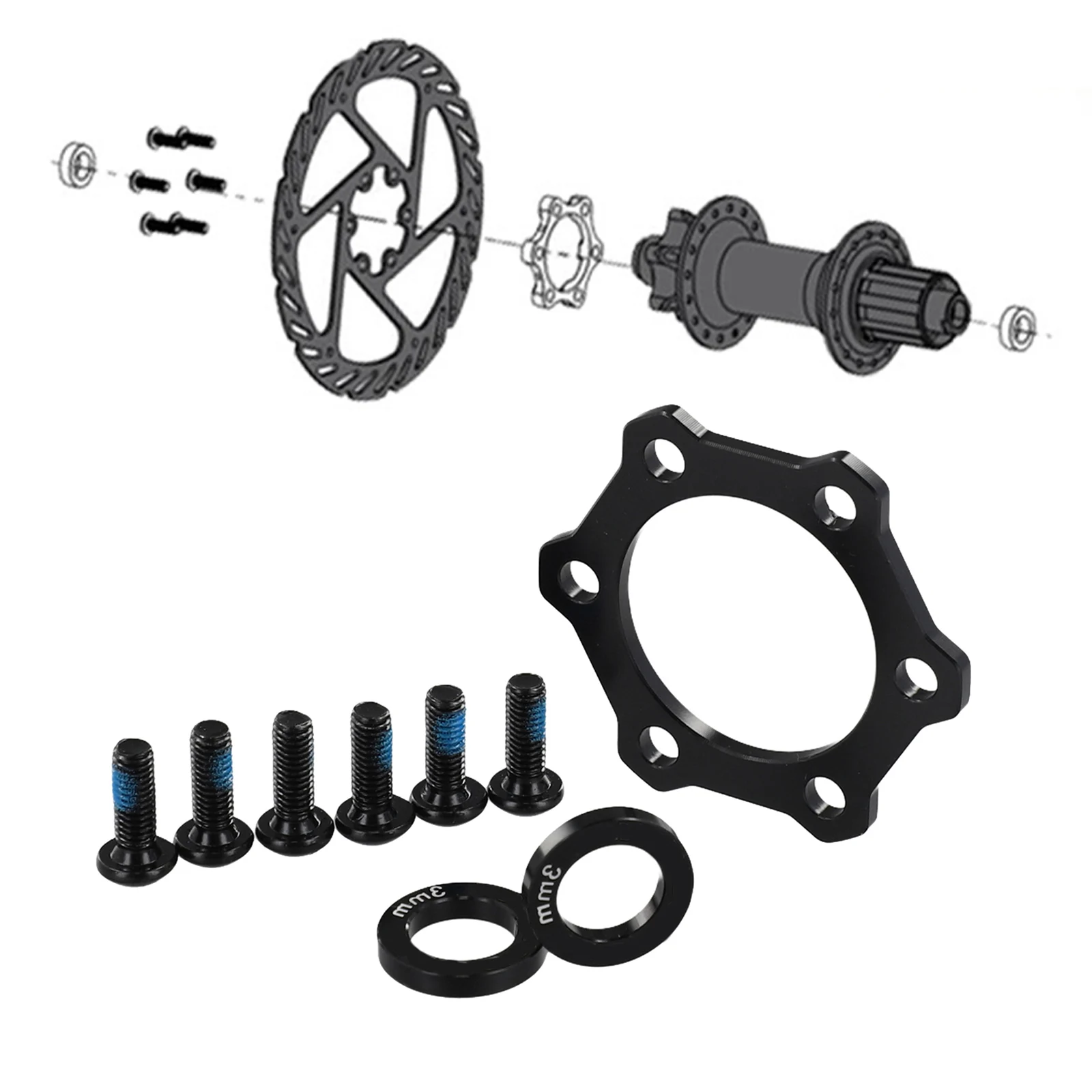 Комплект для переоборудования адаптер ступицы повышающей мощности детали