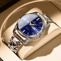 new fashion men watches stainless steel top brand luxury waterproof men quartz wristwatches relogio masculino