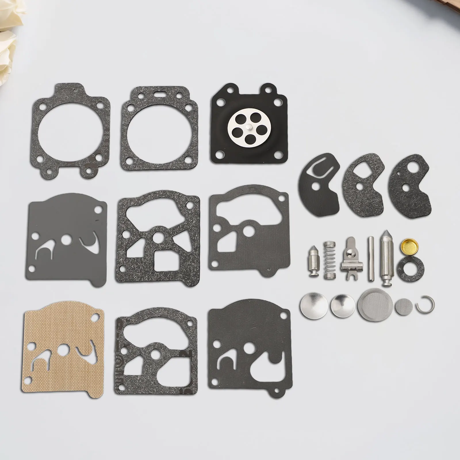 Комплект Для Ремонта Карбюратора 5 упаковок уплотнение диафрагмы карбюратора