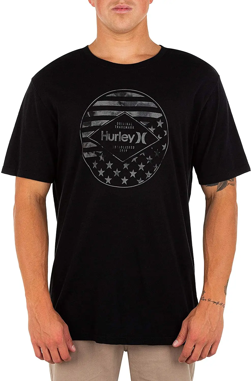 Hurley Men's Everyday Washed Independence Short Sleeve T-Shirt